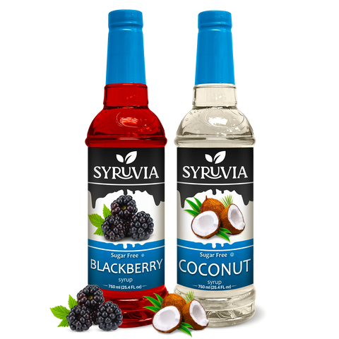 Variety Pack, Sugar-Free Blackberry, and Coconut Syrup