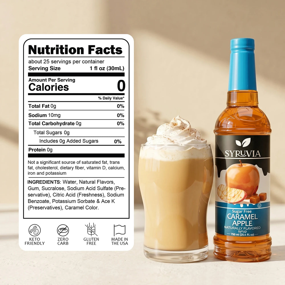 Sugar Free Caramel Apple Syrup
