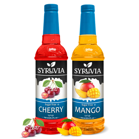 Variety Pack, Sugar-Free Cherry, and Mango Syrup