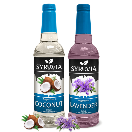 Variety Pack, Sugar-Free Coconut, and Lavender Syrup