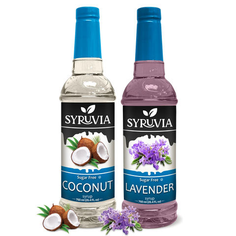 Variety Pack, Sugar-Free Coconut, and Lavender Syrup