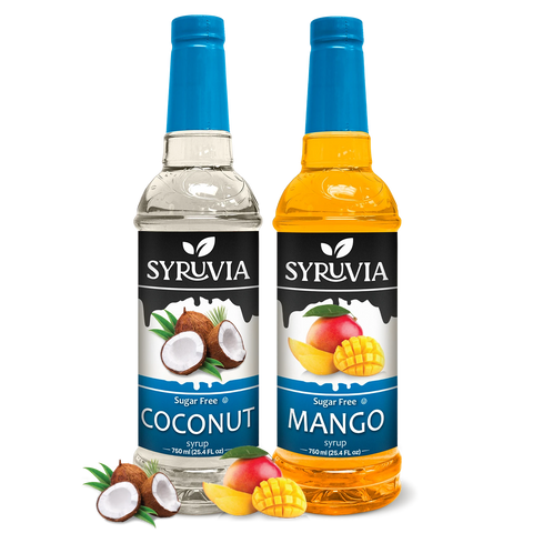 Variety Pack, Sugar-Free Coconut, and Mango Syrup