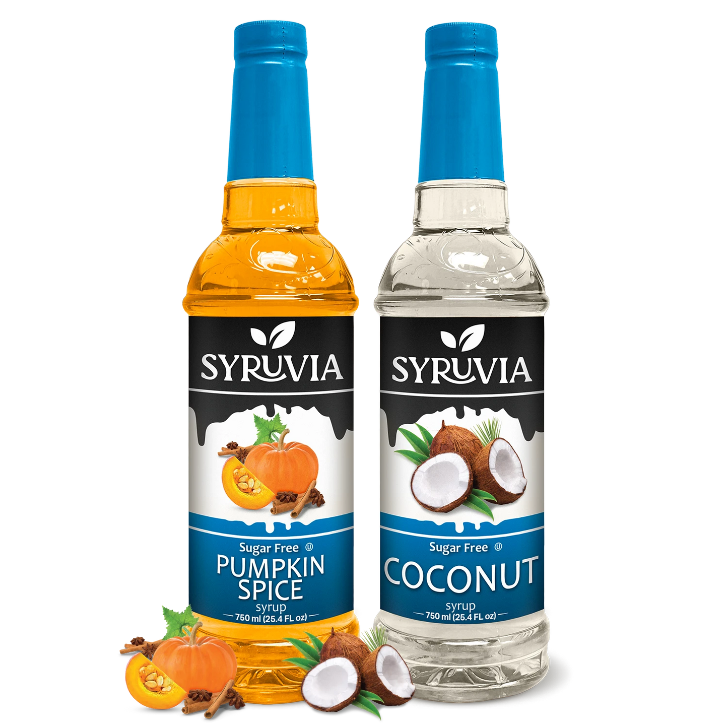 Variety Pack, Sugar-Free Pumpkin Spice, and Coconut Syrup