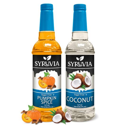 Variety Pack, Sugar-Free Pumpkin Spice, and Coconut Syrup