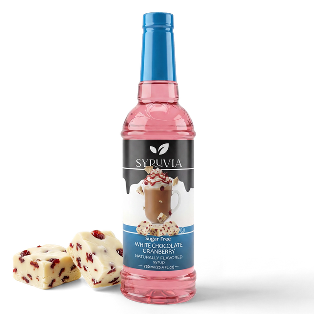 Sugar Free White Chocolate Cranberry Syrup