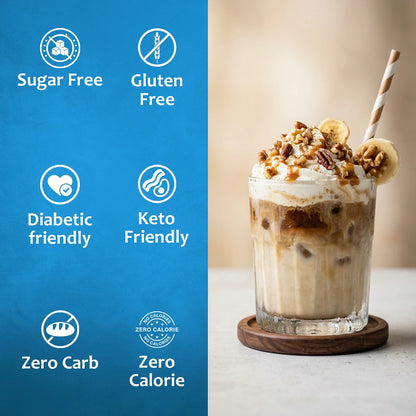 Sugar Free Banana Nut Syrup Diabetic Friendly