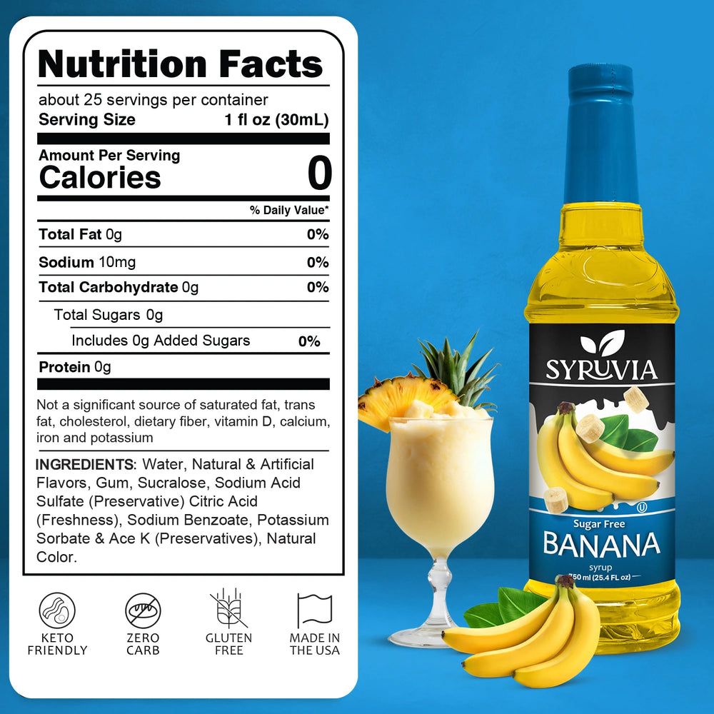 Sugar Free Banana Syrup