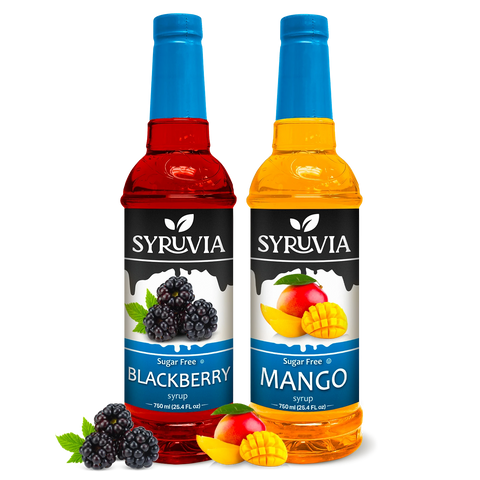 Variety Pack, Sugar-Free Blackberry, and Mango Syrup