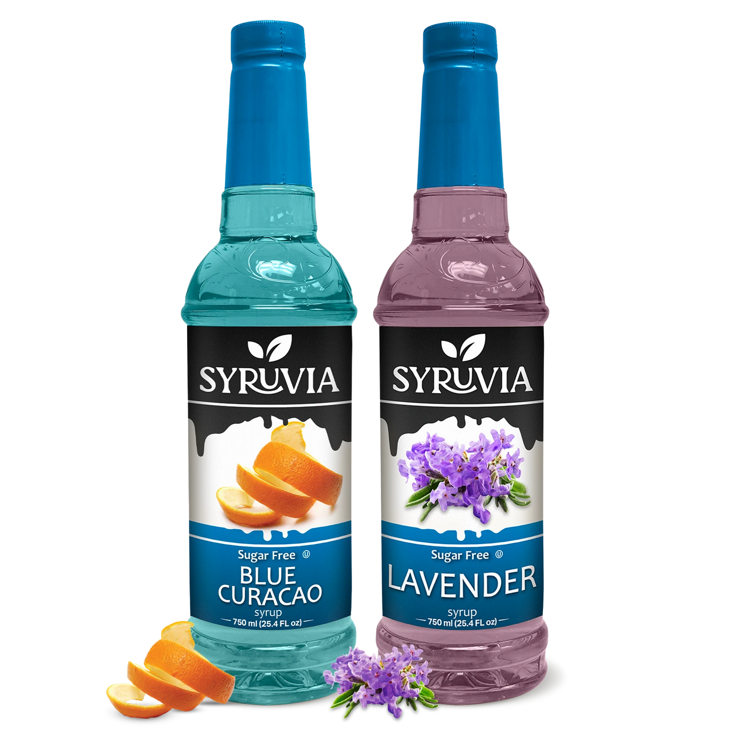 Sugar Free Blue Curacao Lavender Syrup