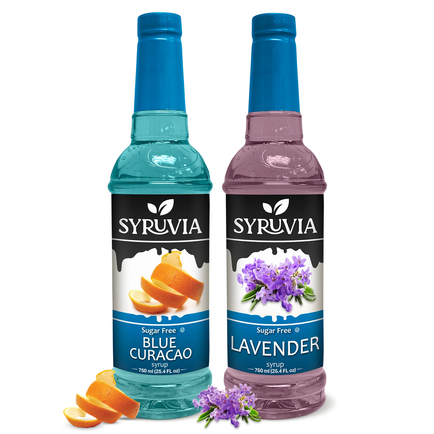 Sugar Free Blue Curacao Lavender Syrup