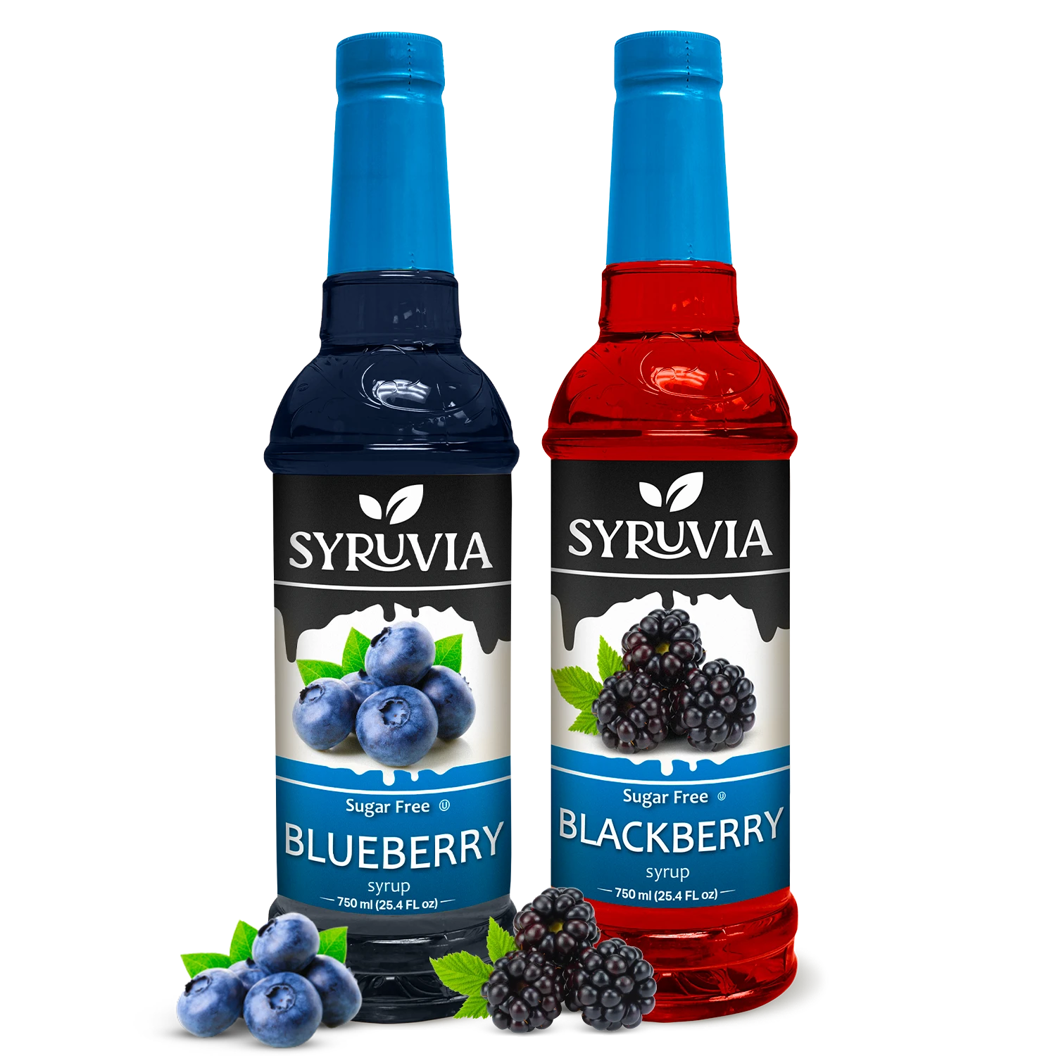 Sugar Free Blueberry Blackberry Syrup