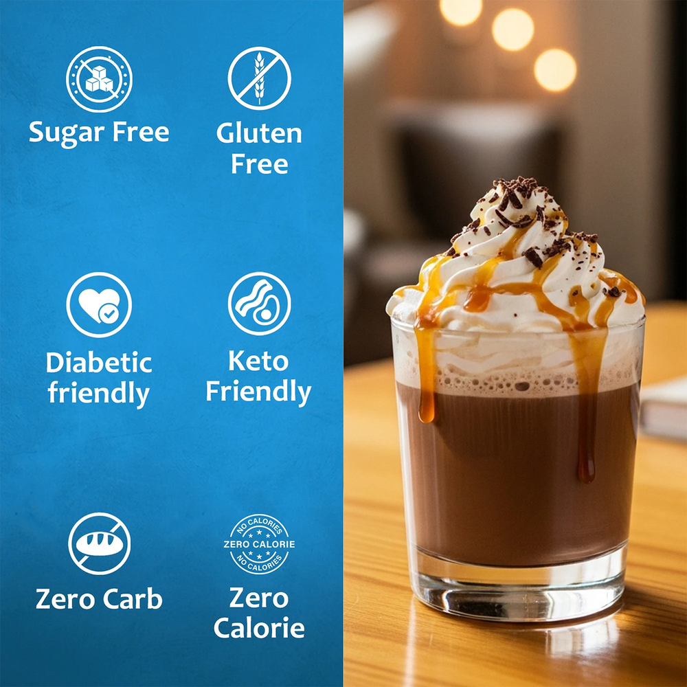 Sugar Free Caramel Chocolate Syrup