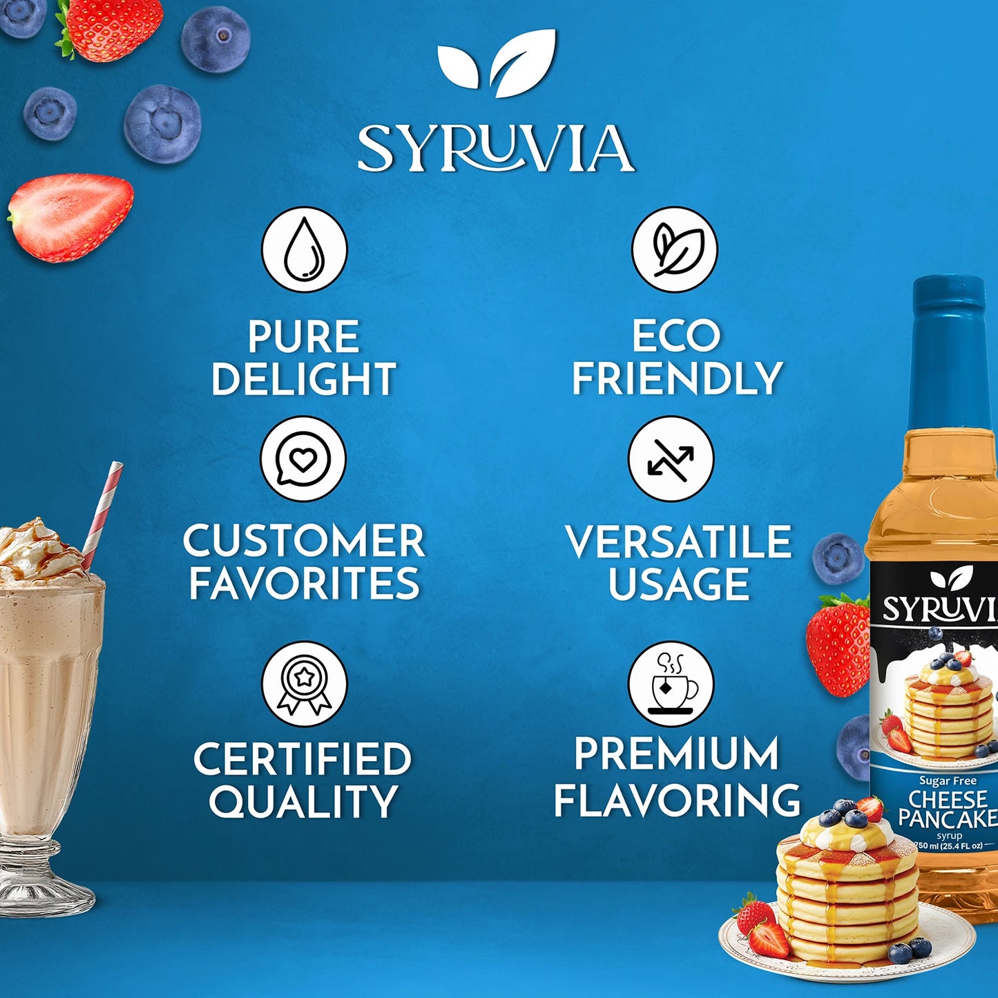 Sugar Free Cheese Pancake Coffee Syrup