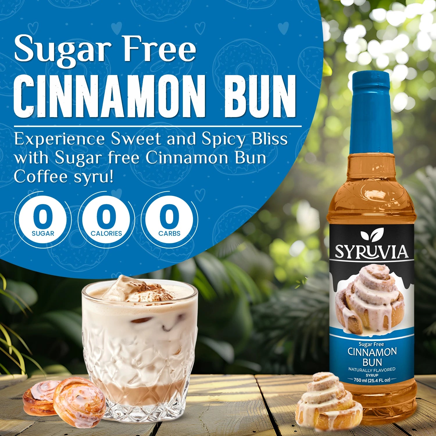 Sugar Free Cinnamon Bun Syrup