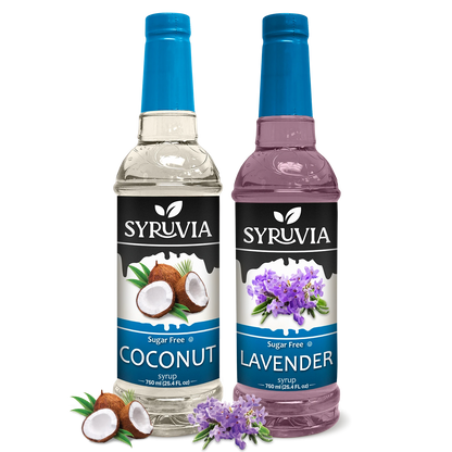 Sugar Free Coconut Lavender Syrup