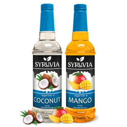 Sugar Free Coconut Mango Syrup