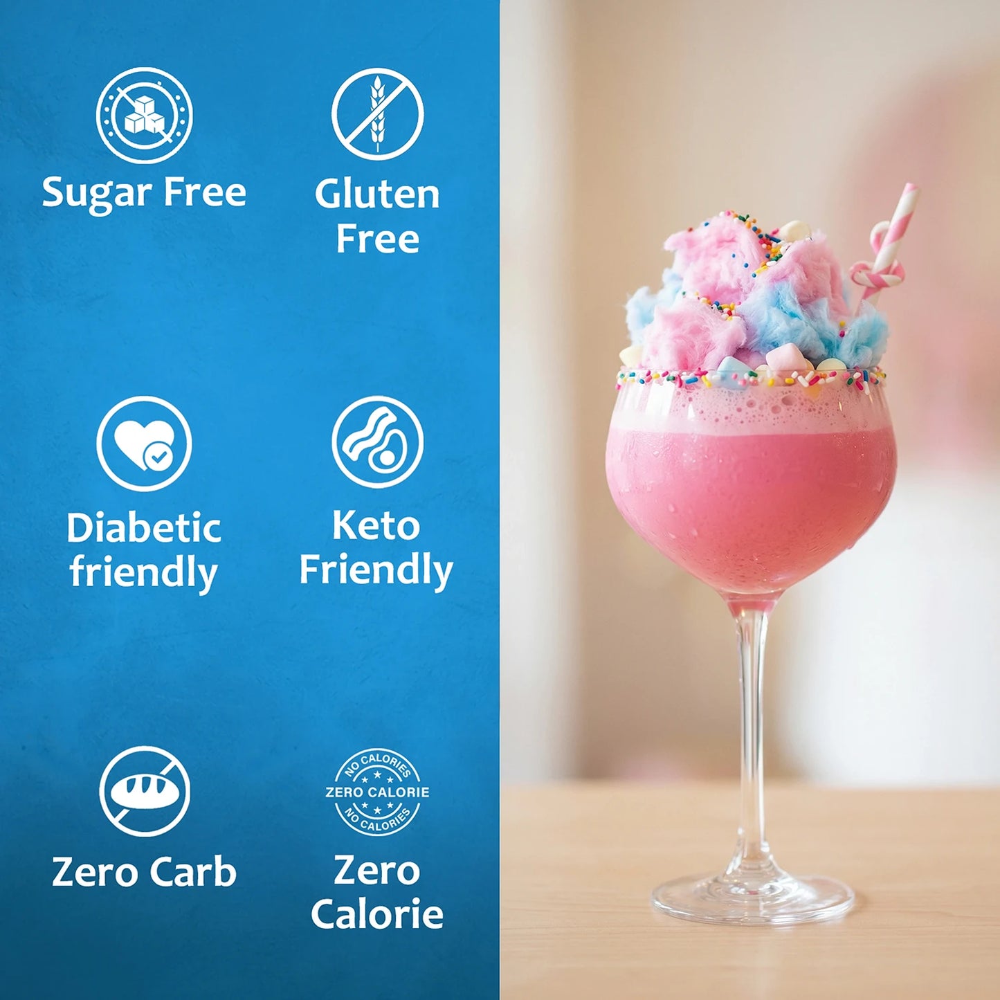 Sugar Free Cotton Candy Syrup Gluten Free