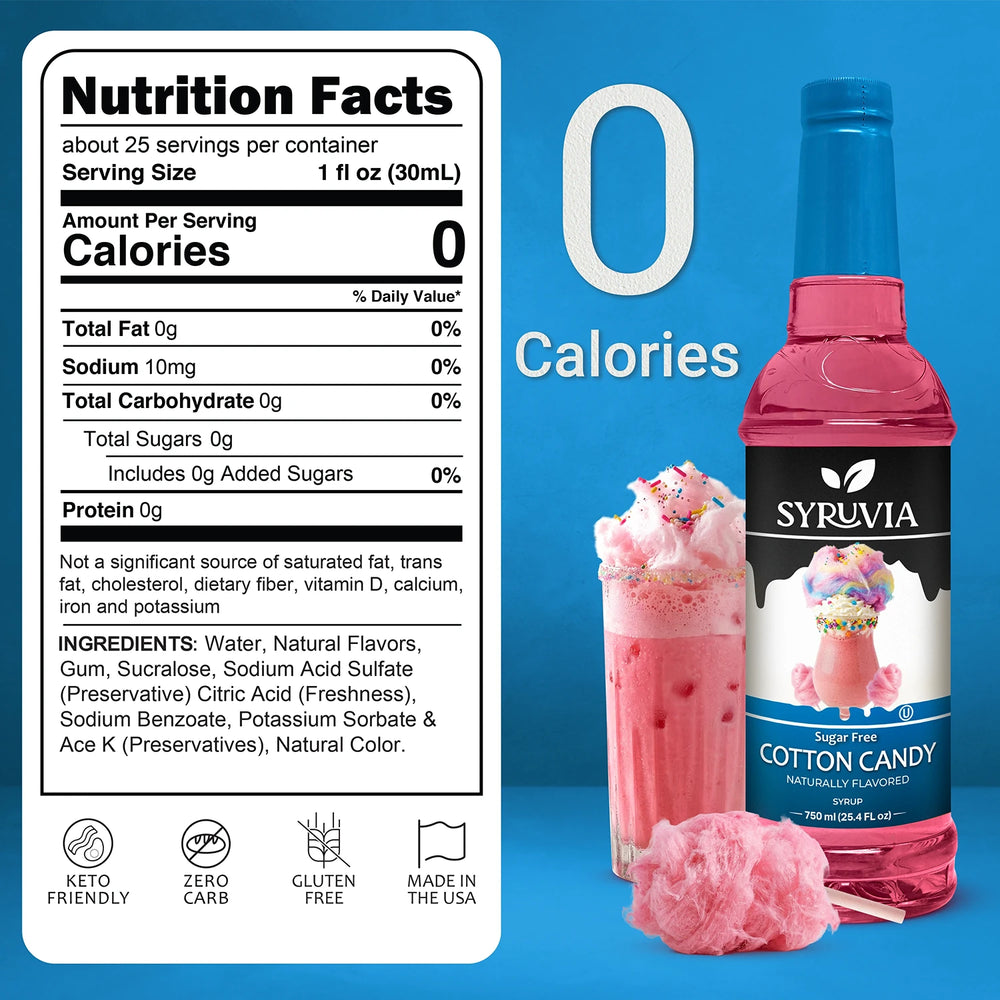 Sugar Free Cotton Candy Syrup
