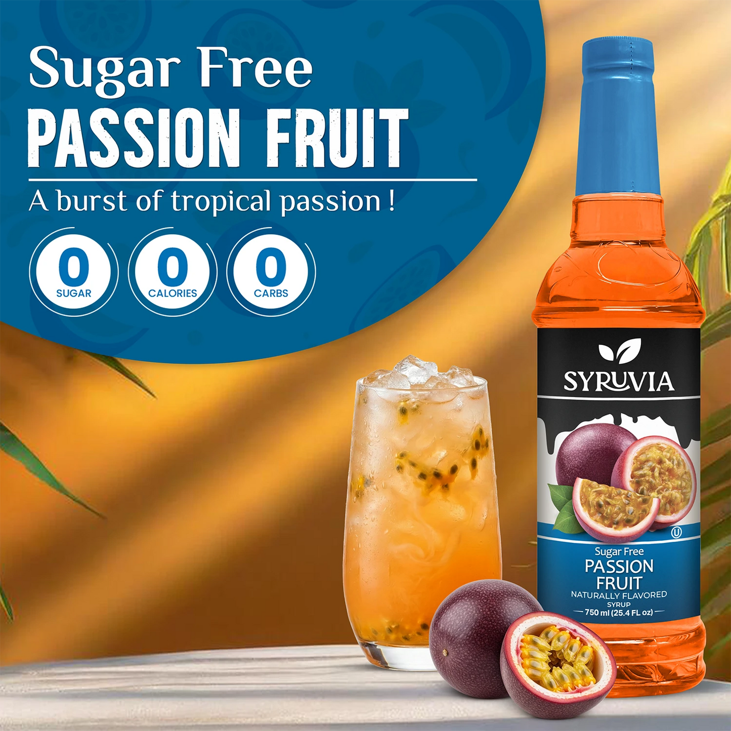 Sugar Free Passion Fruit Syrup
