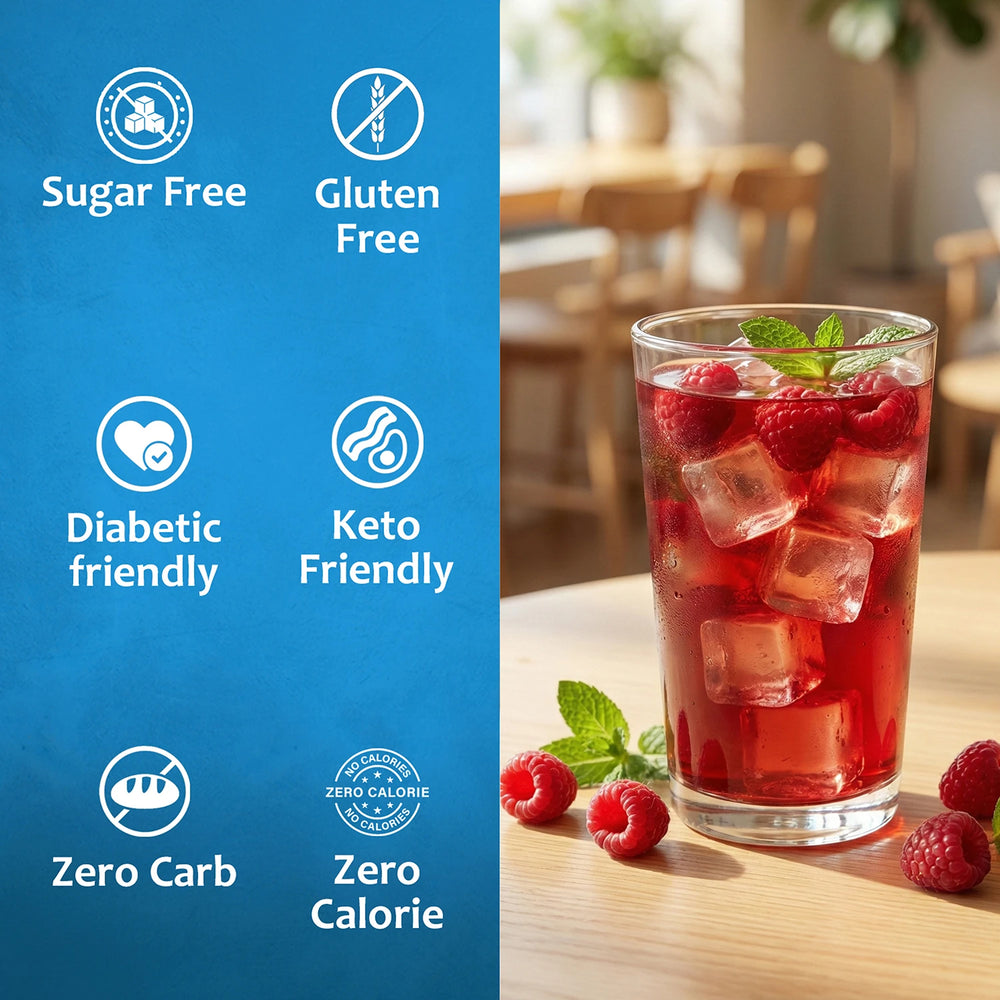 Sugar Free Raspberry Tea Syrup