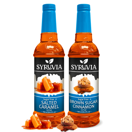 Sugar Free Salted Caramel Brown Sugar Cinnamon Syrup