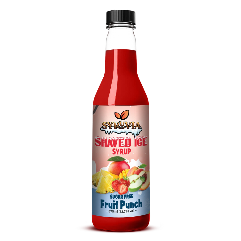 Sugar-Free Shaved Ice Fruit Punch Syrup