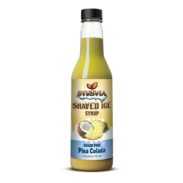 Sugar-Free Shaved Ice Pina Colada Syrup