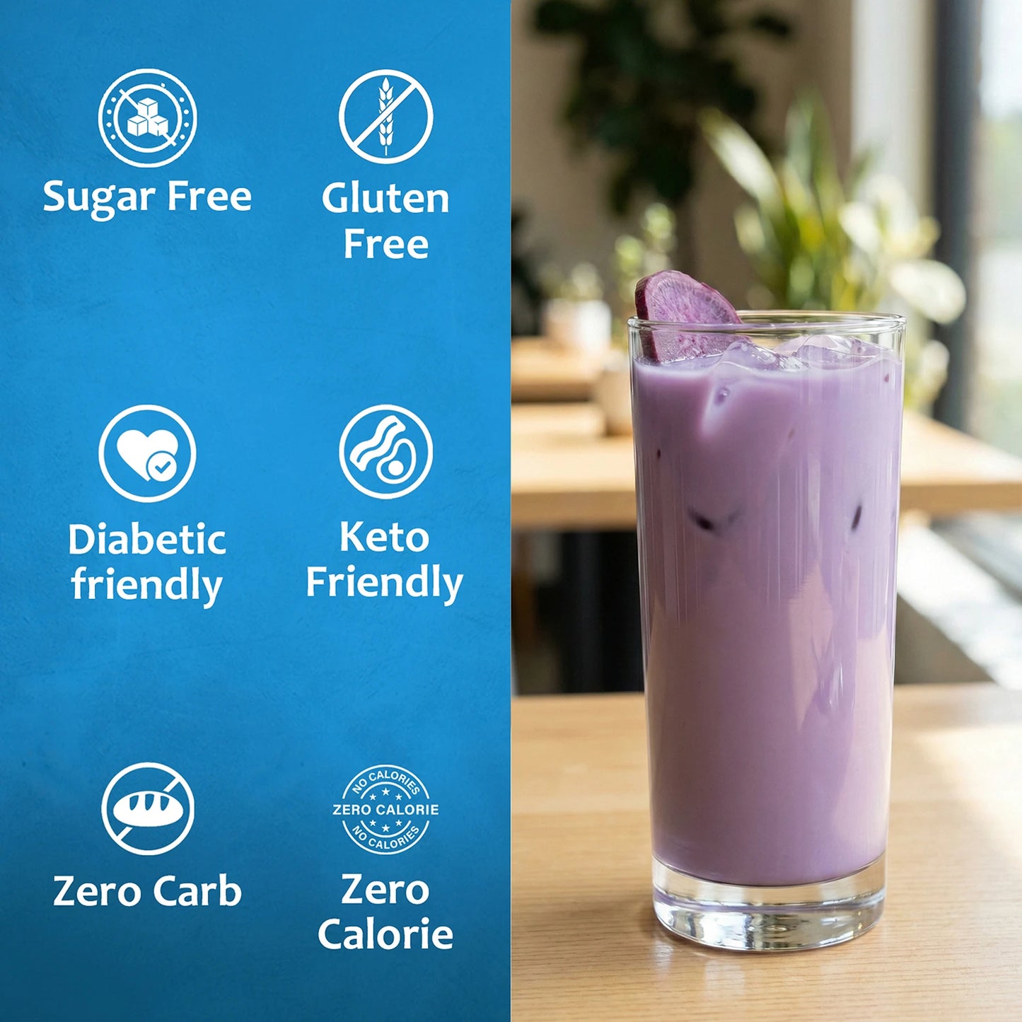 Sugar Free Ube Syrup Diabetic Friendly