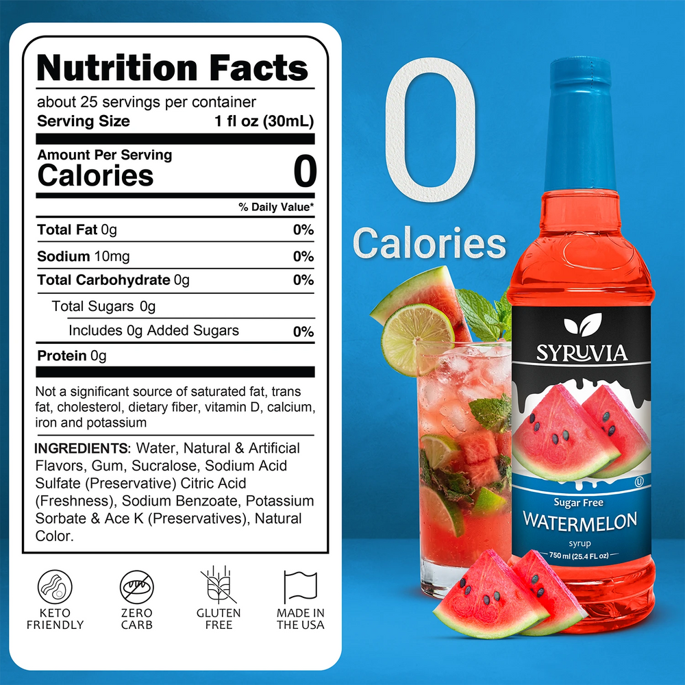 Sugar-Free Watermelon Syrup