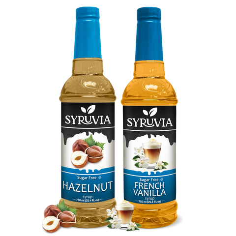 Variety Pack, Sugar-Free Hazelnut, and French Vanilla Syrup