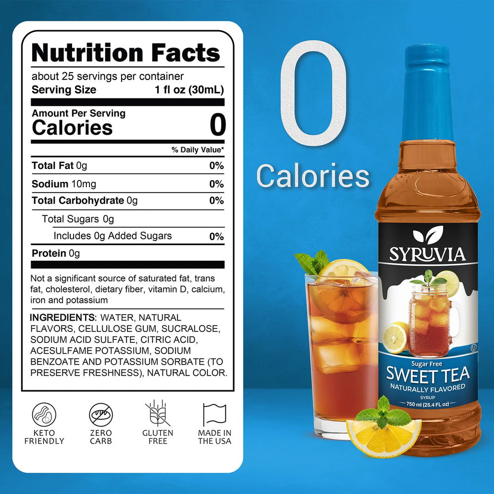 Sugar Free Sweet Tea Syrup