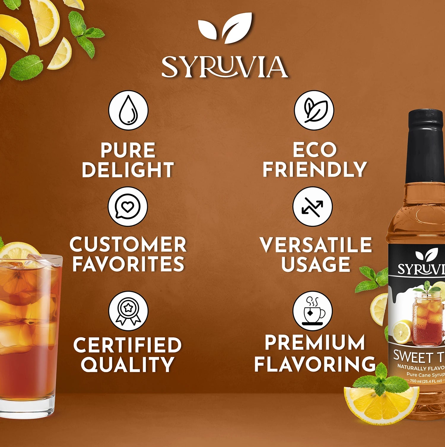 Sweet Tea Syrup Premium Flavoring