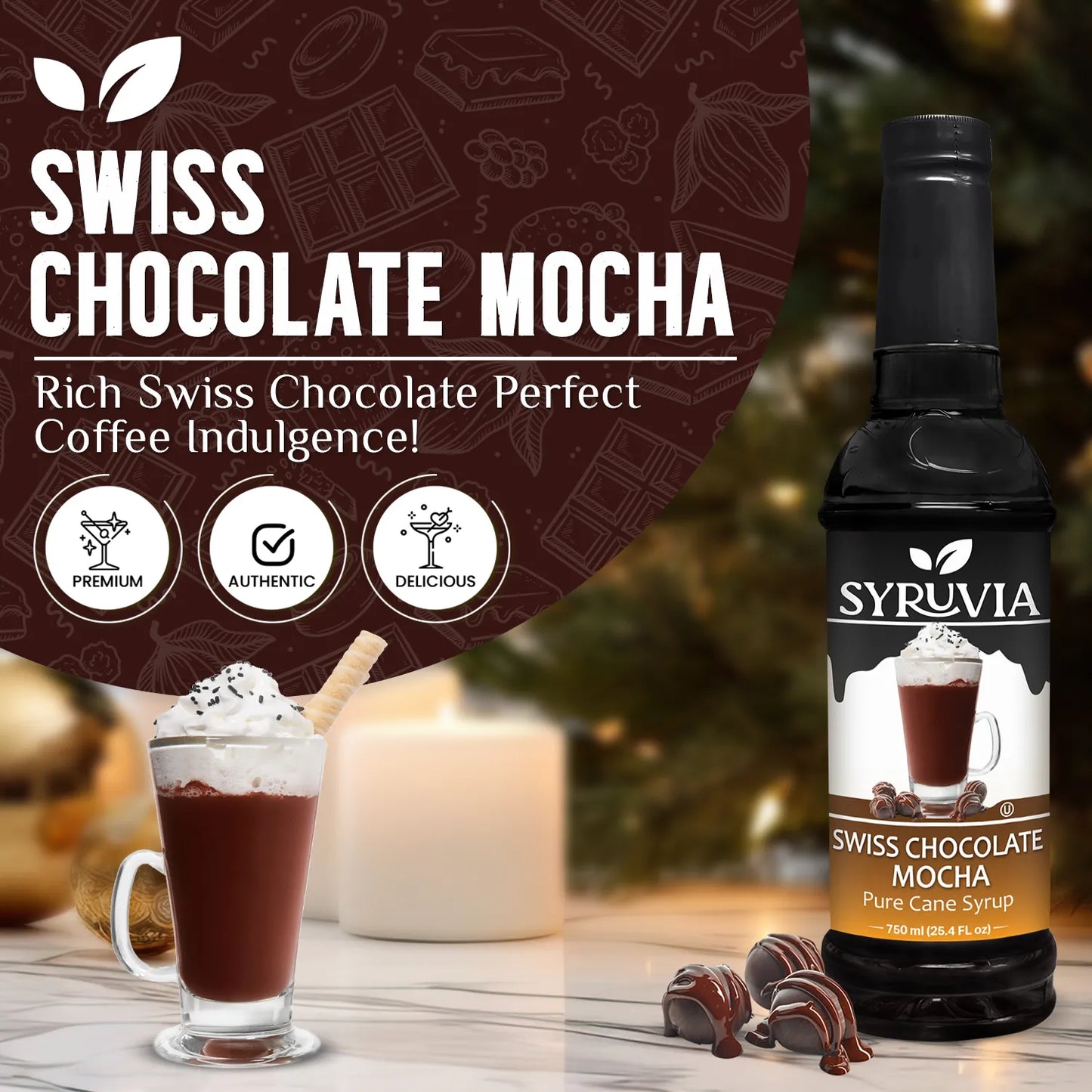 Swiss Chocolate Mocha Syrup