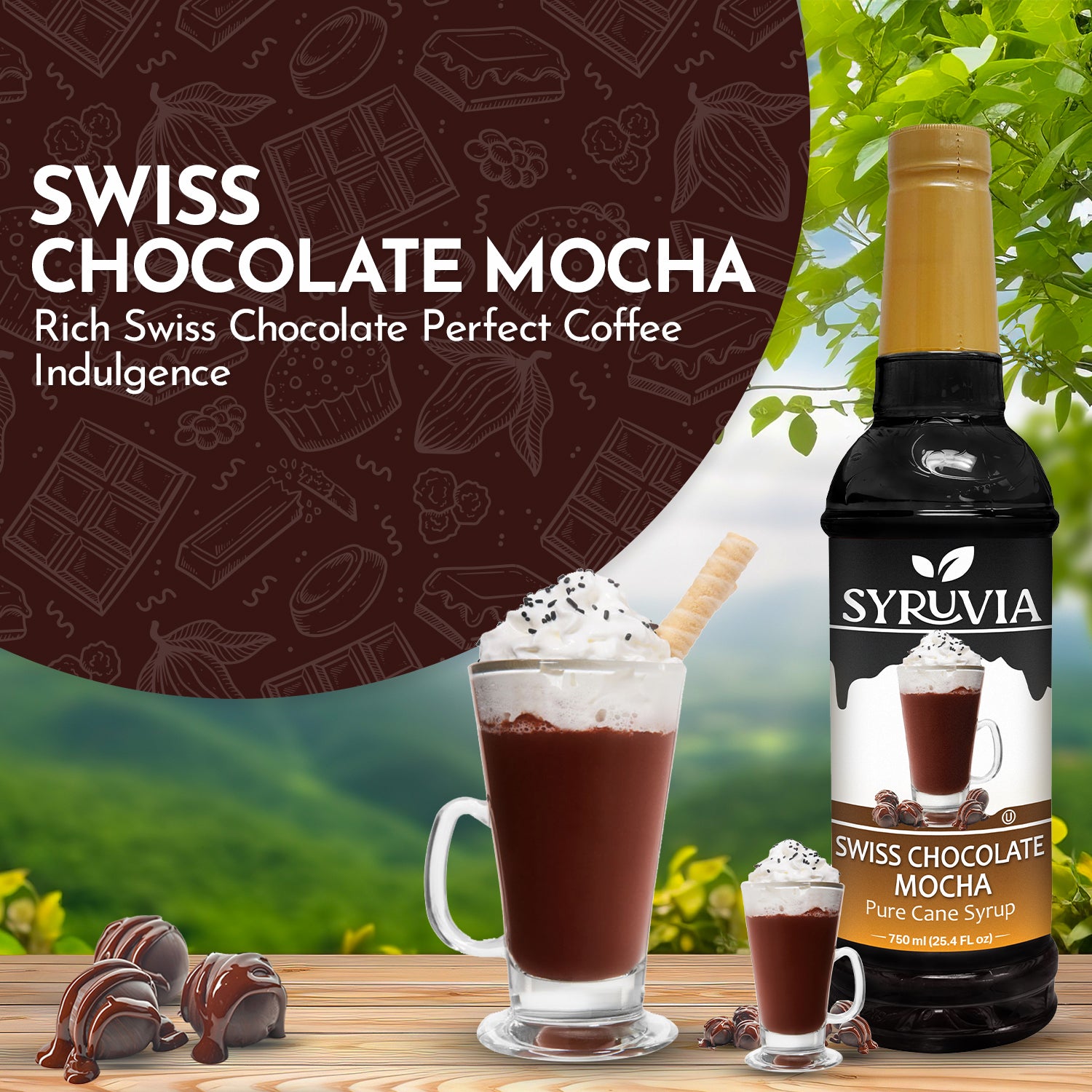 Swiss Chocolate Mocha Syrup