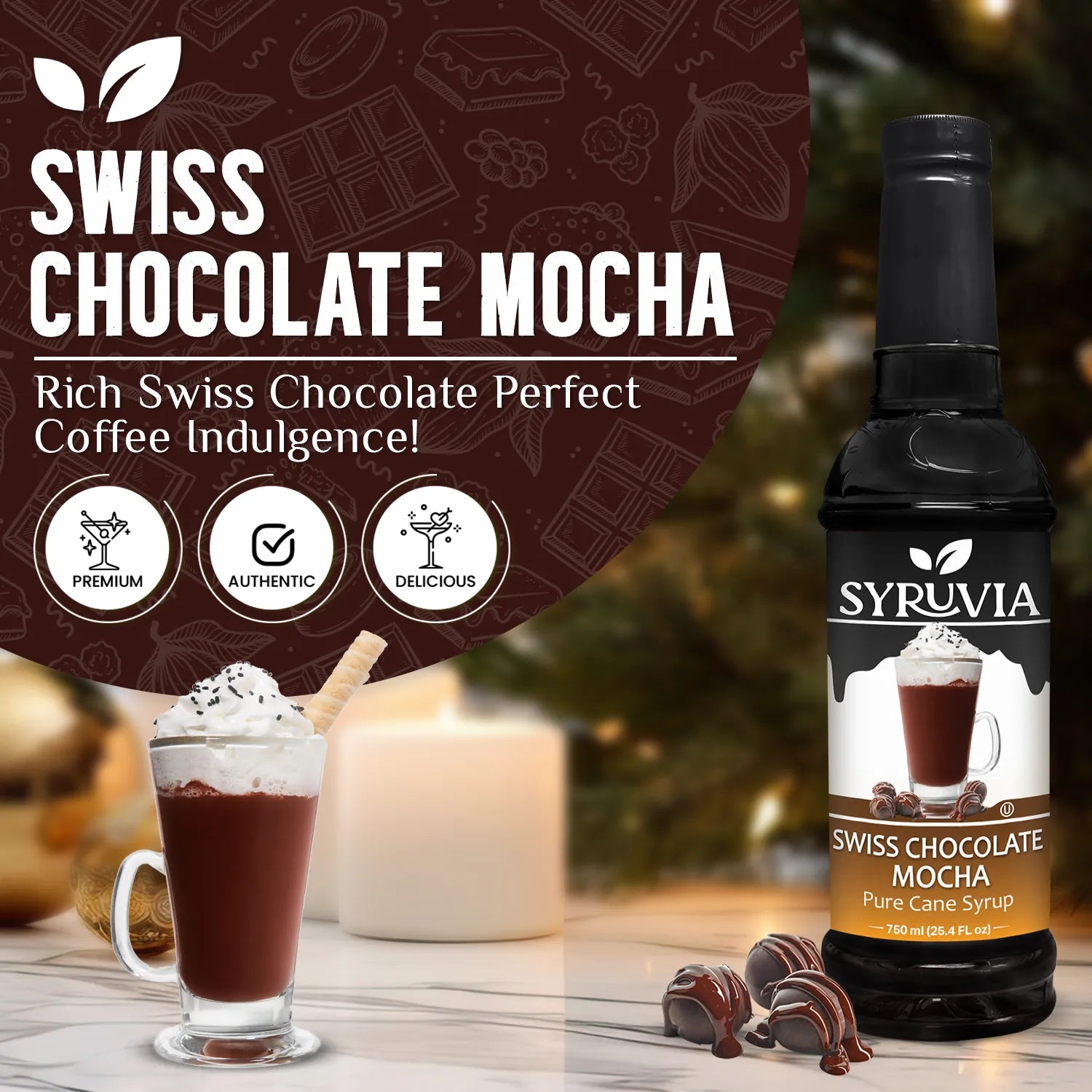 Swiss Chocolate Mocha Syrup