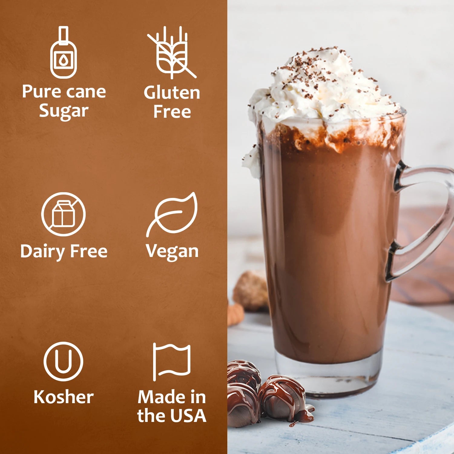 Swiss Chocolate Mocha Syrup Dairy Free