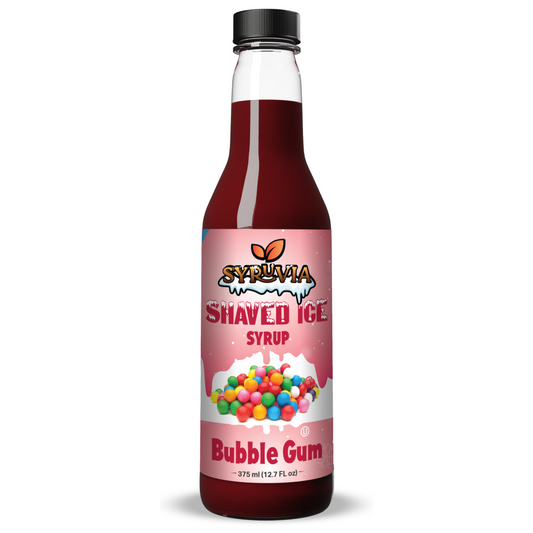 Shaved Ice Bubble Gum Syrup