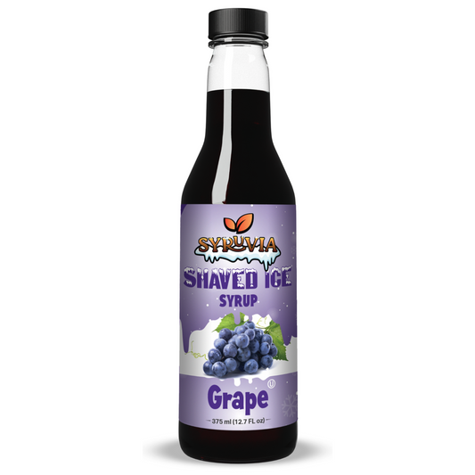 Shaved Ice Grape Syrup