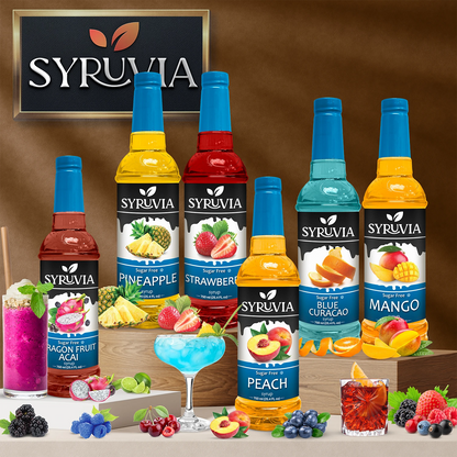 Syruvia Brand Sugar Free Collection