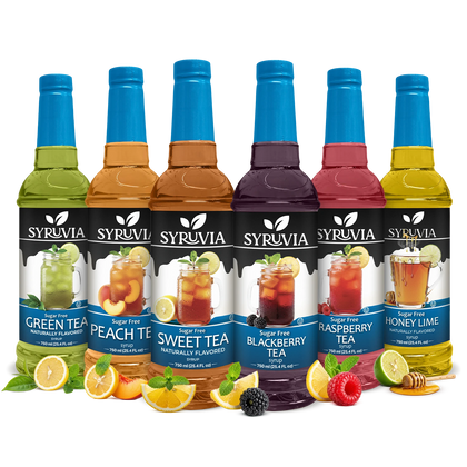 Syruvia Tea Flavor Variety Pack