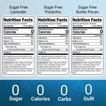 Syruvia Sugar Free Fall Magic Nutrition Facts