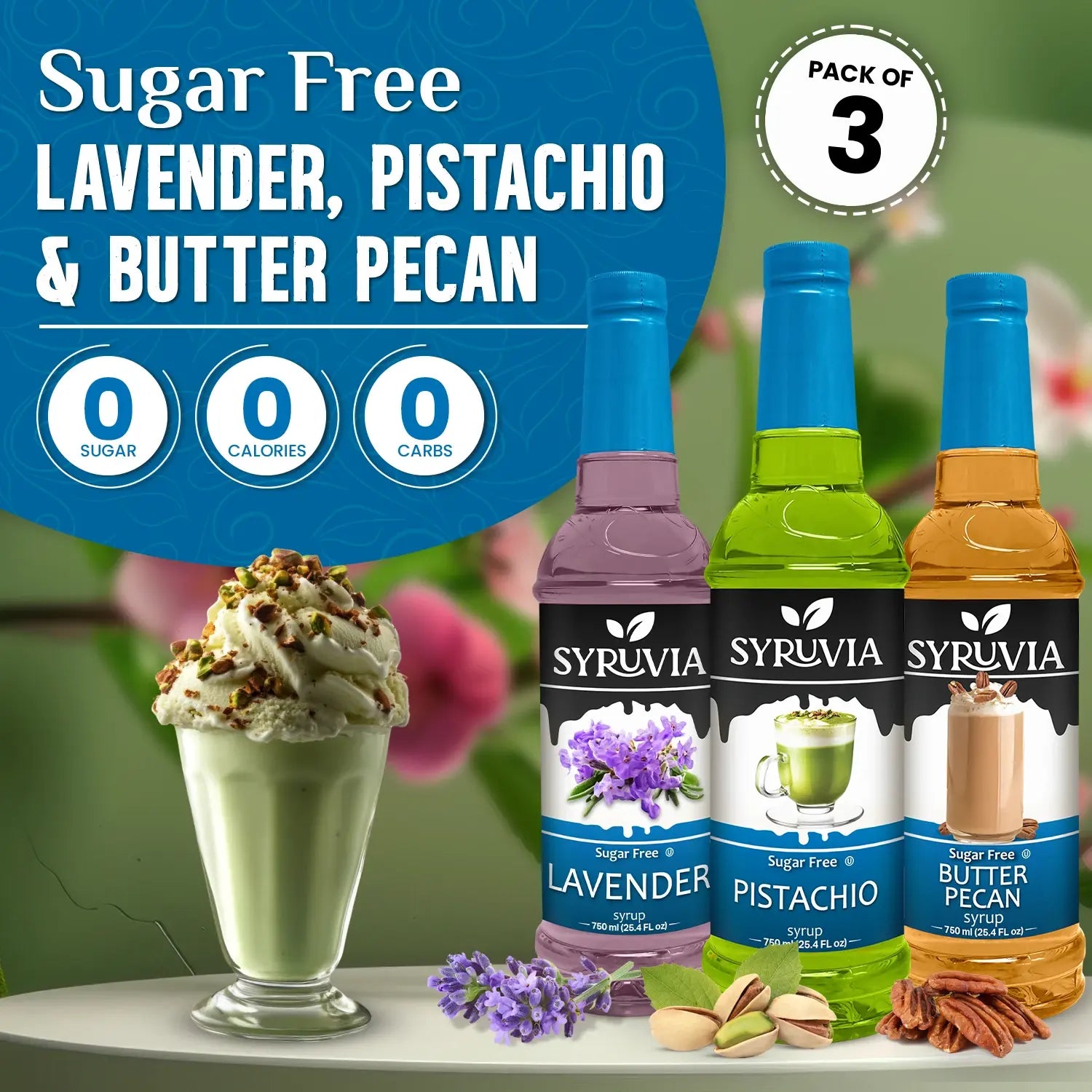 Syruvia Sugar Free Fall Magic Variety Pack