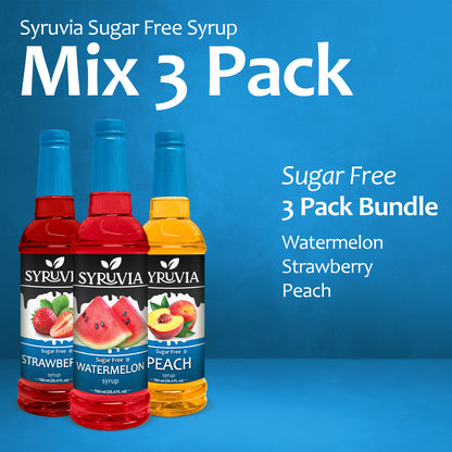Syruvia Sugar Free Syrup Collection