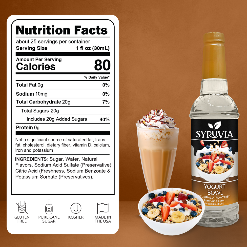 Yogurt Bowl Syrup