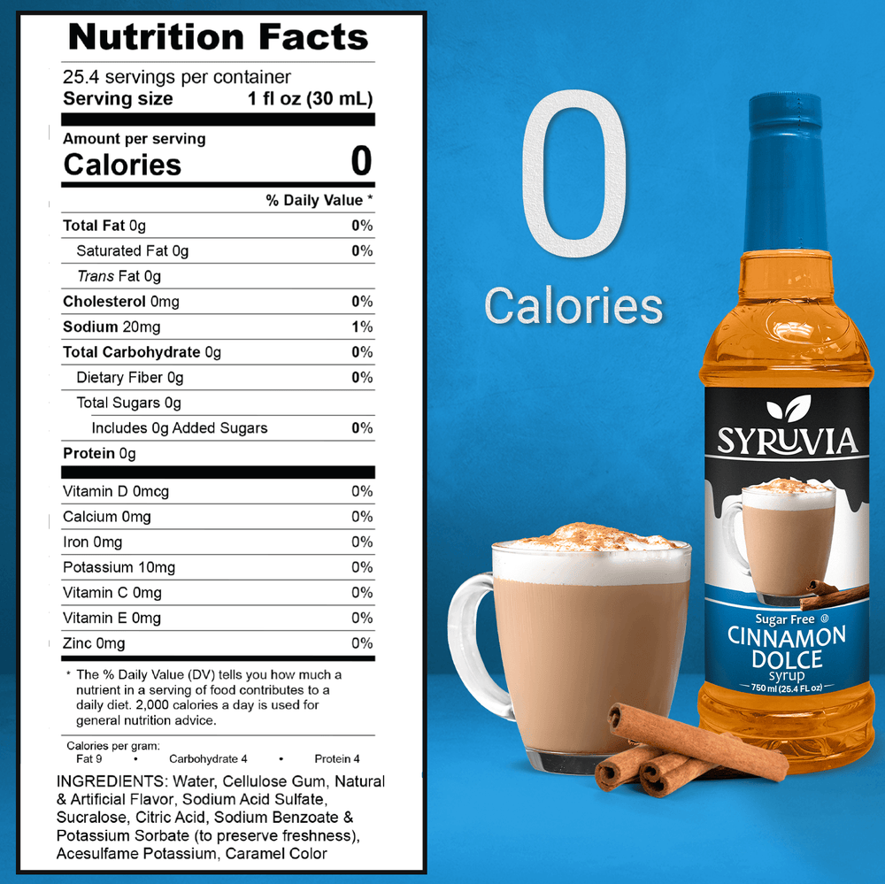 Sugar-Free Cinnamon Dolce Syrup