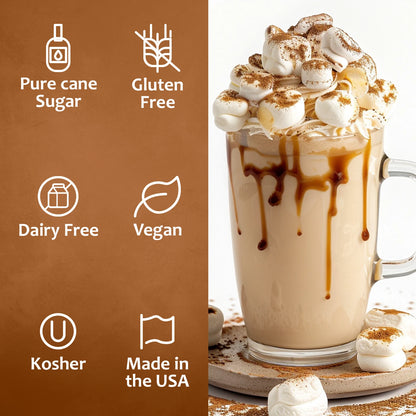 Toasted Marshmallow Syrup Dairy Free