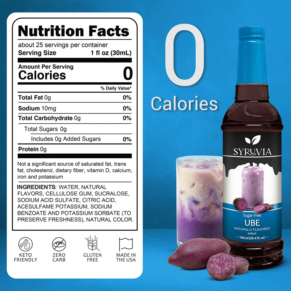 Sugar Free Ube Syrup