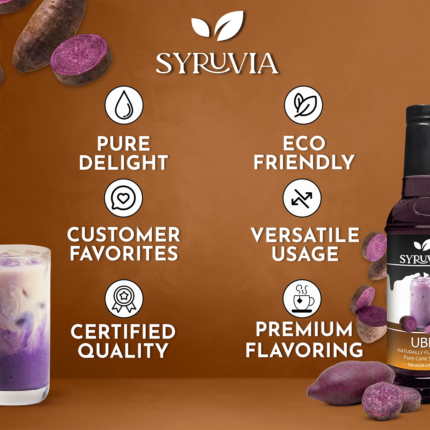 Ube Syrup Premium Flavoring