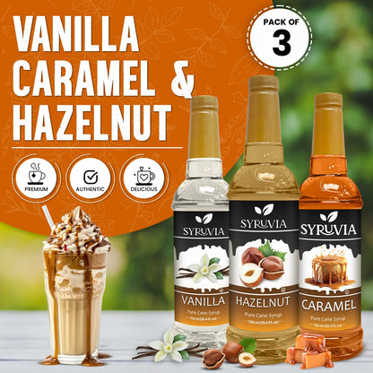 Vanilla Caramel Hazelnut syrup  for coffee 