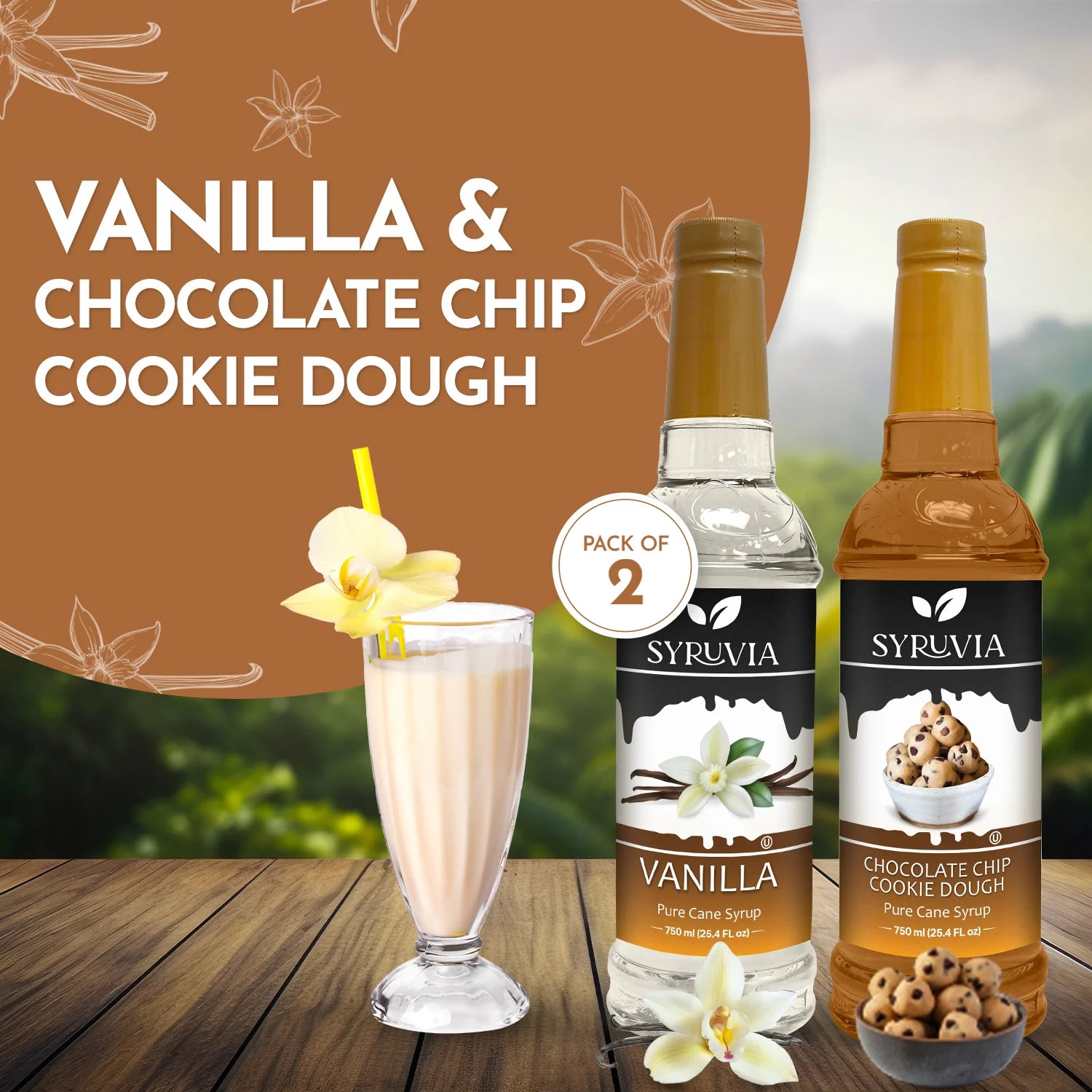 Vanilla  Cookie Dough Syrup